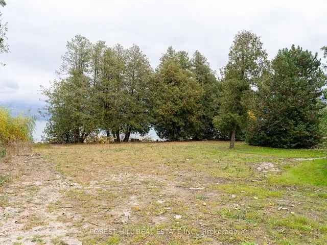 Waterfront Lot in Meaford - 0.6 Acres, 120ft Shoreline