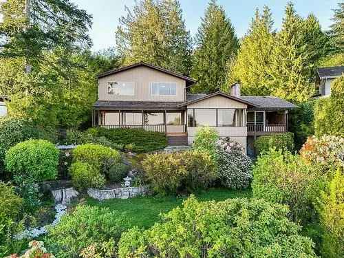 5-Bedroom Family Home in West Vancouver with City Ocean Views