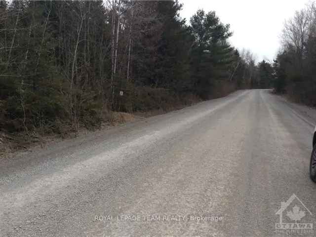 Two 5 Acre Wooded Lots for Sale - Country Living with High Speed Internet