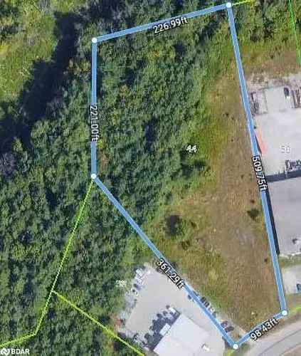 Vacant Land For Sale In Barrie Ontario 2.5 Acres General Industrial Zoning