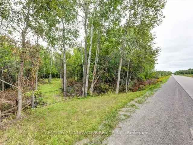 26 Acres Riverfront Land Highway 35 Kawartha Lakes