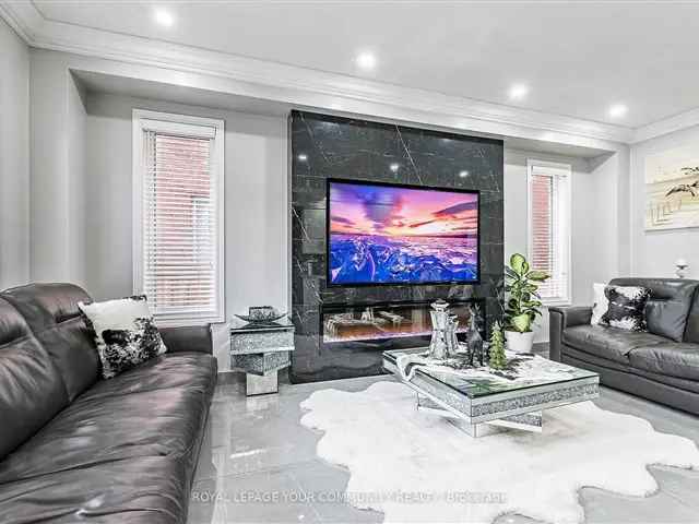 Stunning End Unit Townhouse with Modern Flow and Finished Basement