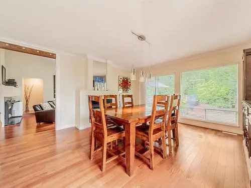 For Sale Single Storey House in South Surrey White Rock with Greenbelt View