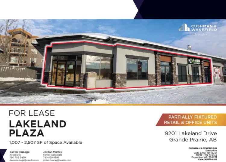 Retail For Rent in Grande Prairie, Alberta