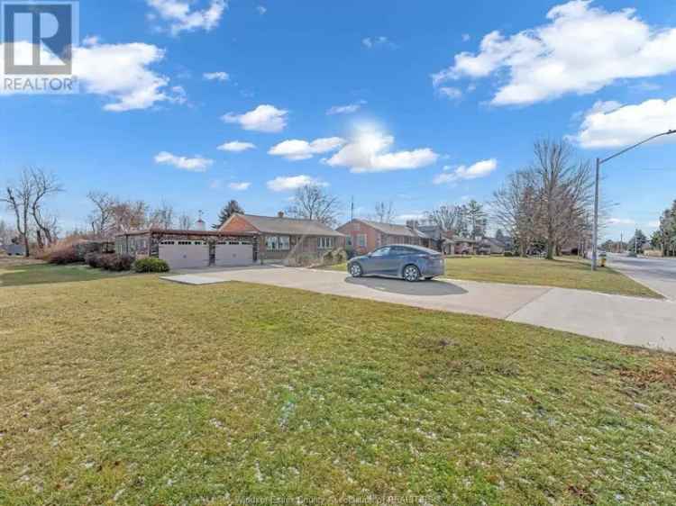 Kingsville Brick Ranch Home with Two Workshops and Spacious Backyard