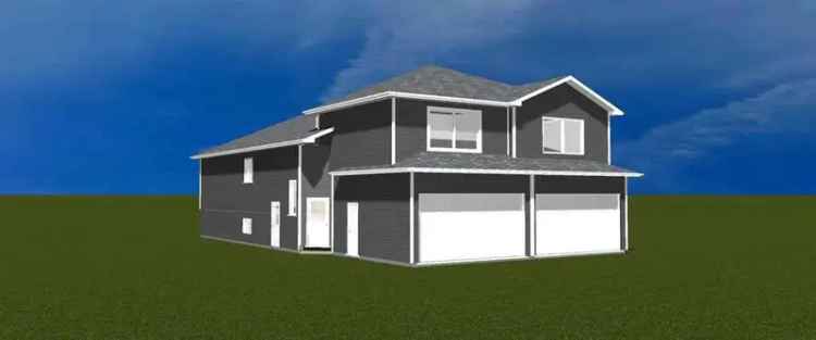 New 1410 sq ft Semi-Detached Duplex Grande Prairie