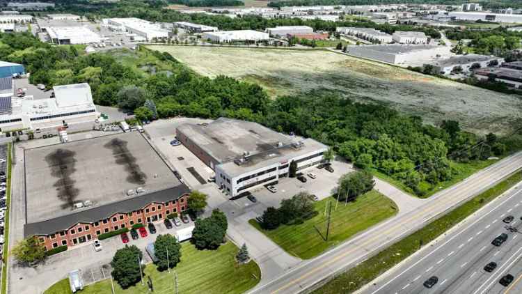 Lease Industrial Building with Showroom and Office Near Highway QEW