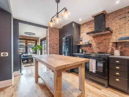 1+1 Bedroom Semi-Detached House For Sale In Toronto