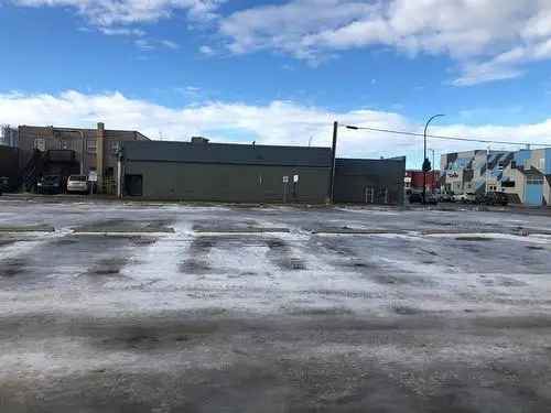 Lease Commercial Parking Lot In Downtown Red Deer Alberta