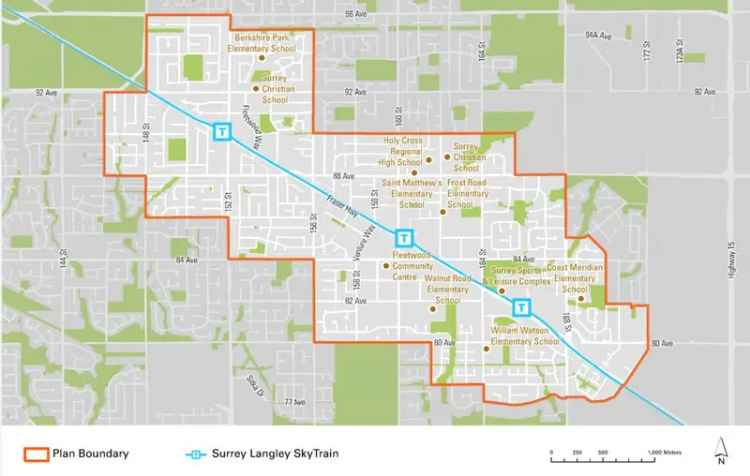 7770 SQFT Developable Land Near Skytrain Station High Density Potential