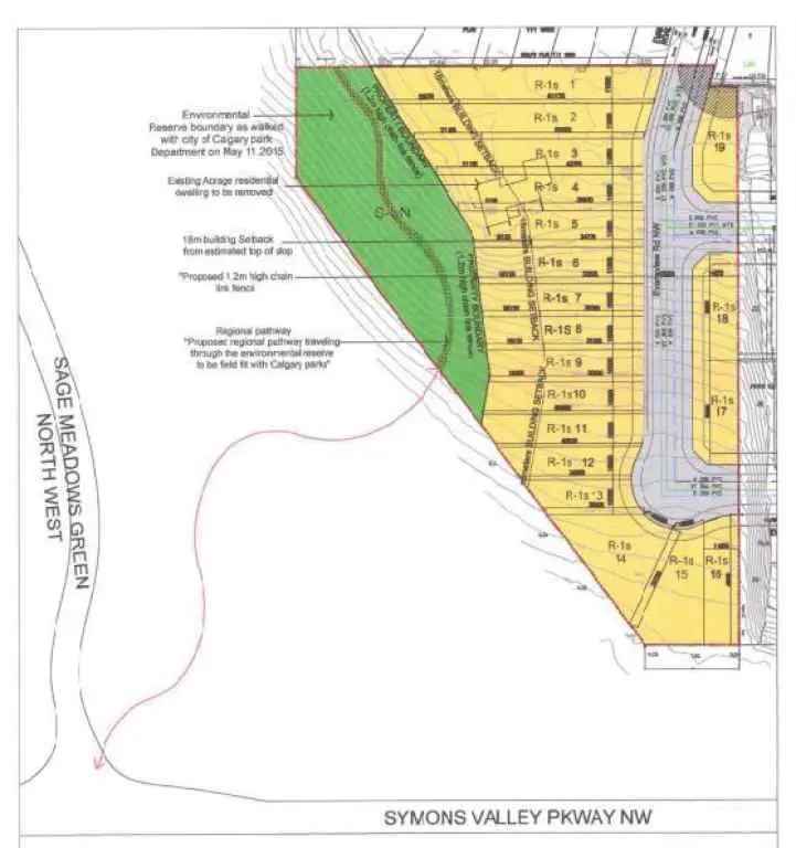 19-Home Development Site Atop Evanston Ridge NW Calgary