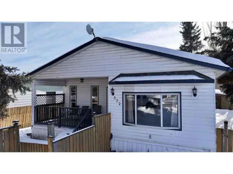 3-Bedroom Mobile Home in Vanderhoof Close to Schools and Amenities