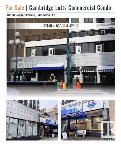 Buy Commercial Property in Downtown Edmonton with High Visibility