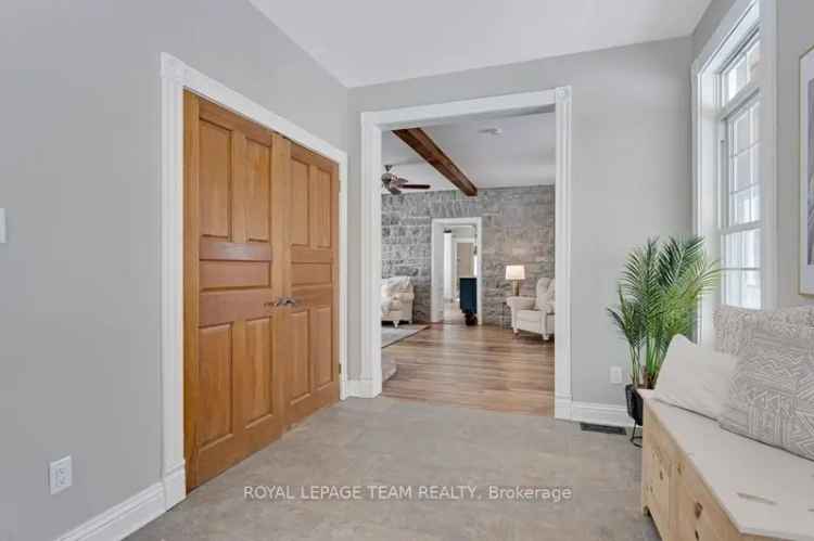 Buy Stunning Stone Home with Pool and Garden in Spencerville