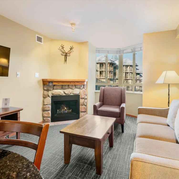 Whistler Village 1-Bedroom Condo with Mountain Views and Amenities