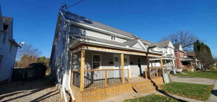 Buy Triplex in St. Thomas with Great Income Potential and Renovated Units