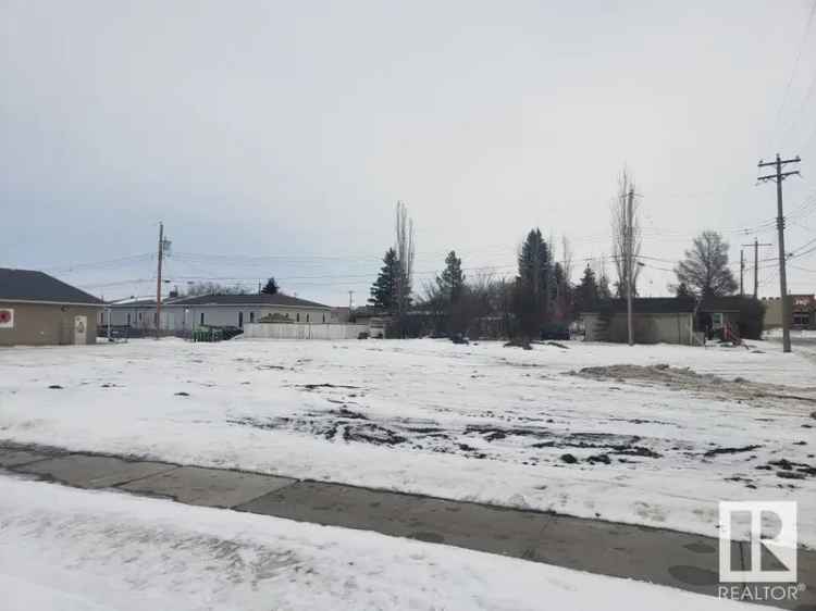 Land For Sale in 5019, 50 Street, City of Lloydminster, Alberta