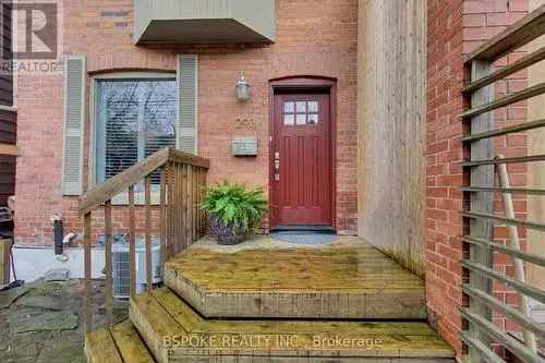 3-Bedroom Semi-Detached House in Riverdale Toronto