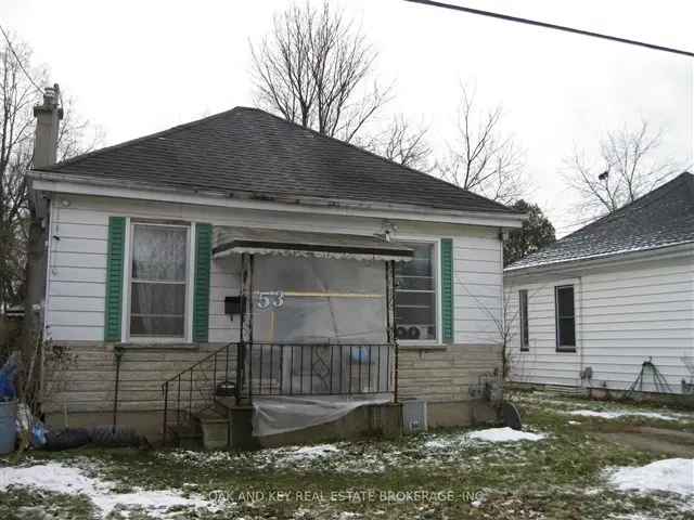 Ada Street London Ontario Riverfront Property Investor Renovator Special