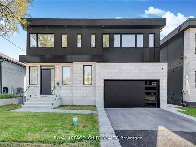 Stunning Modern Custom Home 3600 sq ft 4 Beds 3 Baths Finished Basement