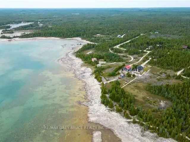 Bruce Peninsula Waterfront Property - Stunning Sunsets and Lake Huron Views