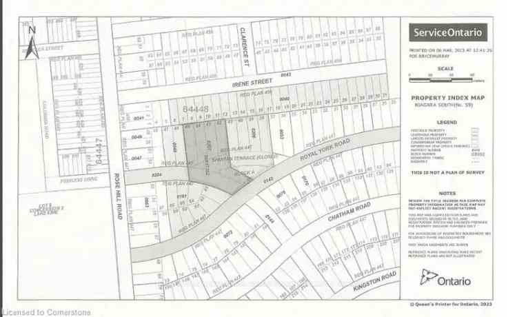 1.22 Acre Lot for Sale in Rosehill Estates Fort Erie