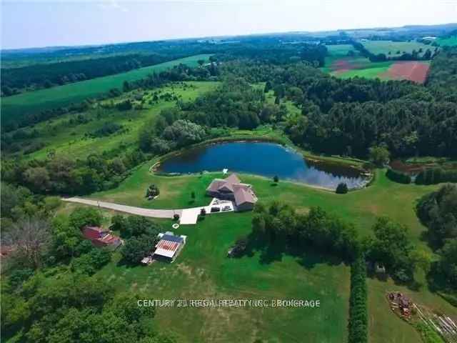 5 Bedroom Home on 39 Acres with Private Lake - Long Term Lease Available