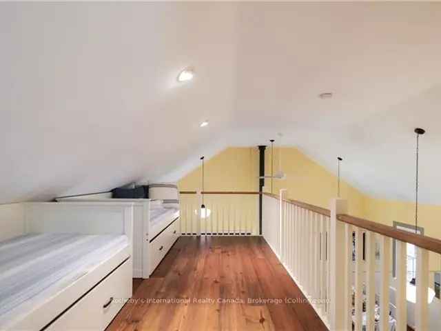 Historic Schoolhouse with Modern Addition and Timber Frame Garage