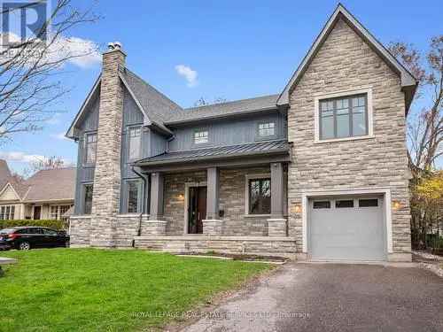 4 Bed 5 Bath Custom Home Port Credit Lake Ontario Steps