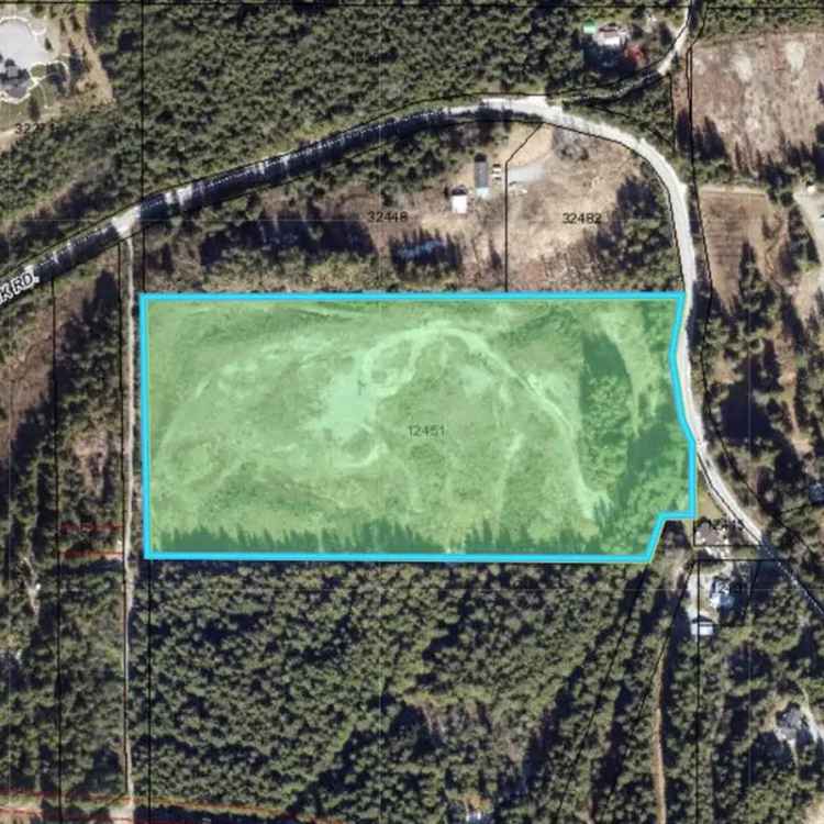 20-Acre Lot for Sale Ideal for Gravel Extraction or Estate