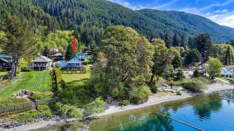 Cowichan Lake Waterfront Home Family Investment Property