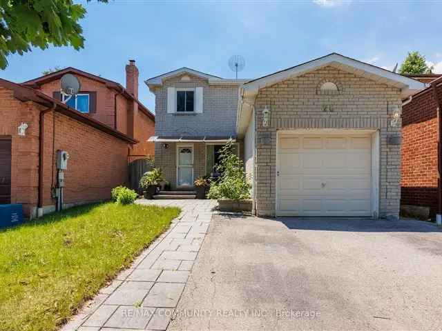 3 1 Bedroom Home in Quiet Ajax Neighborhood Near Schools and 401