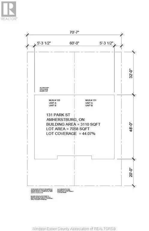 New Raised Ranch Semi-Detached Home in Amherstburg Downtown Core