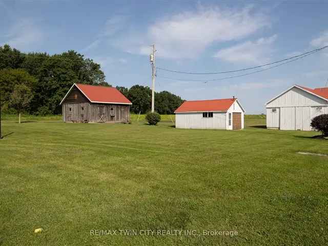 75.86 Acre Farm with 3-Bedroom Ranch Home and Outbuildings