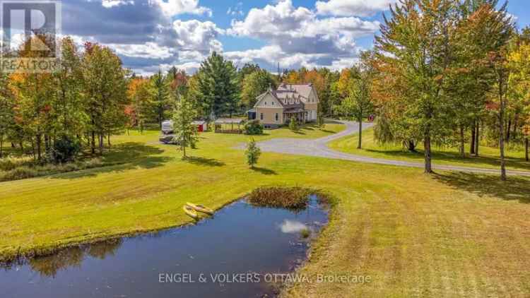 Stunning 20 Acre Rural Retreat Custom Home w Heated Shop & Apartment