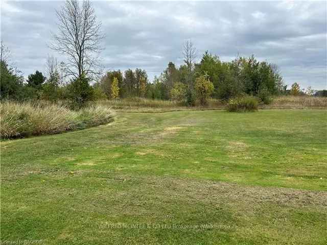 5 Acre Hamlet Residential Lot Glammis Brockton Development Potential