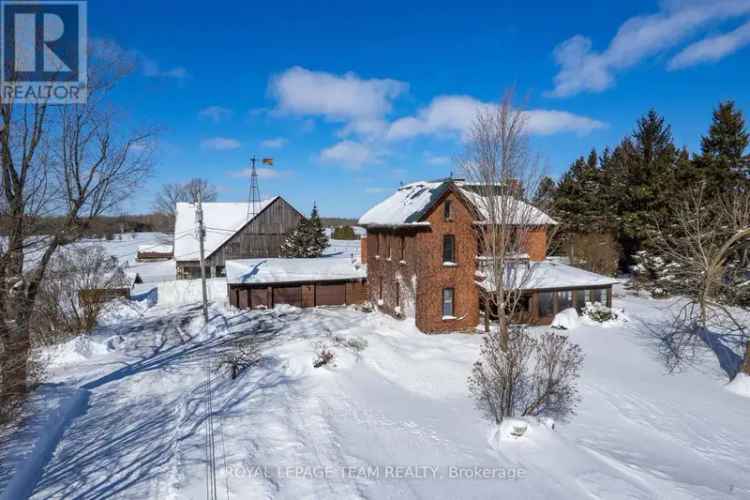 108-Acre Country Estate with 4+ Bedrooms, Barn, Pool, and More