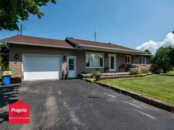 Bungalow for Sale Montérégie Single Storey All Brick Home