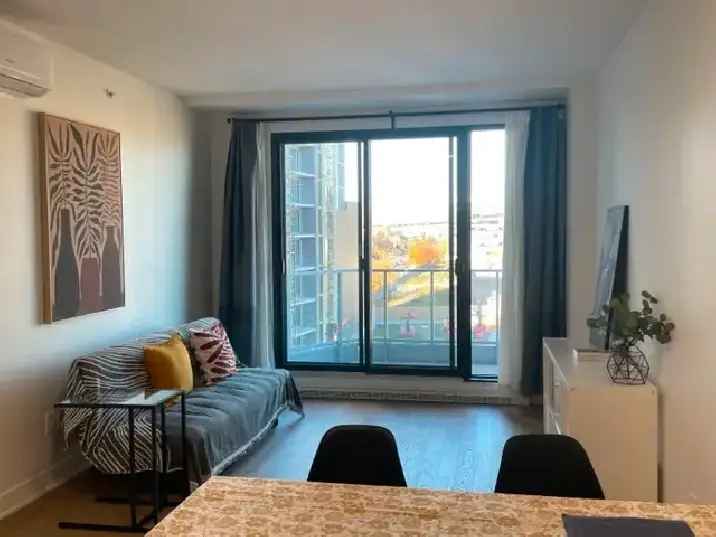 New big 1 bedroom condo near Metro station UQAM and Beaudry