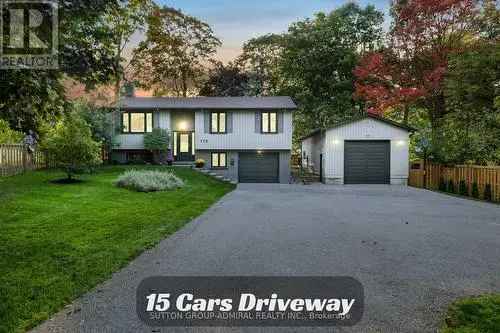 Buy House in Barrie Ontario with Insulated Workshop and Luxury Features