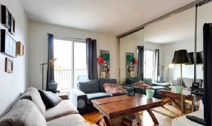 Ville-Emard 2 Level Condo 2 BR Modern Kitchen Balcony Yard
