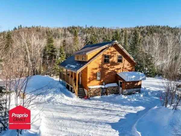 Charming Log Home Two or More Storey For Sale