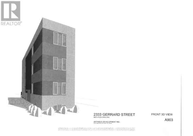 4-Plex Building Investment Opportunity East End Danforth