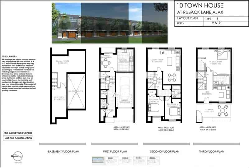 Ruback Towns New Townhomes in Ajax by OSMI Homes