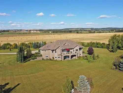 Luxury Bungalow near Red Deer - 6000 sq ft, 5.6 Acres