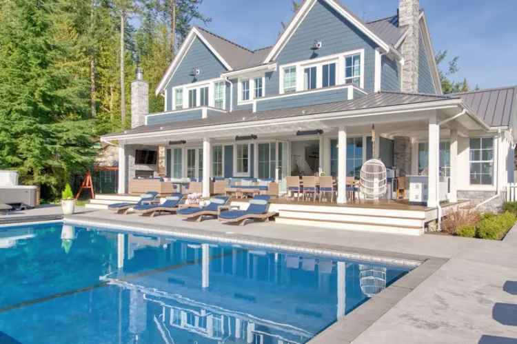 A $3,595,000.00 House with Acreage with 7 bedrooms in Gibsons & Area, Sunshine Coast