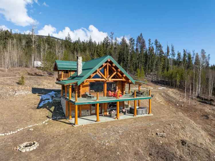 Luxury Log Cabin Getaway near Valemount BC