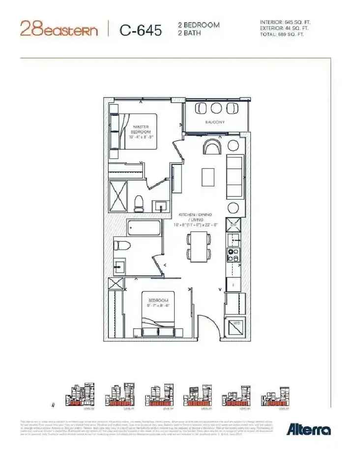 Assign At S Loss! 28 Eastern Condo 2 bed 2 bath