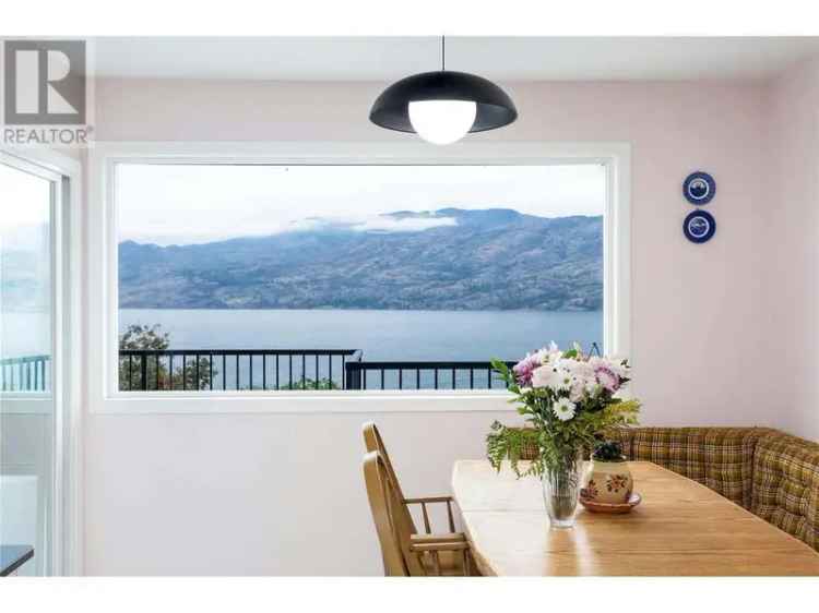 Peachland Rancher with Lake & Mountain Views