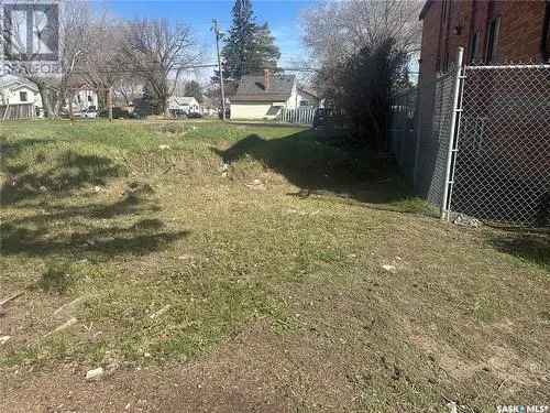 Vacant Land For Sale In Mount Royal, Saskatoon, Saskatchewan